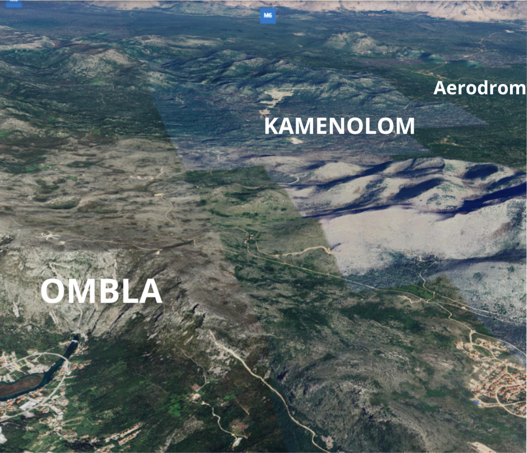 Sanitarne zone i kamenolom